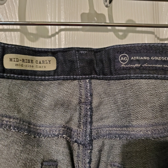 AG boho mid rise flare - Picture 4 of 6